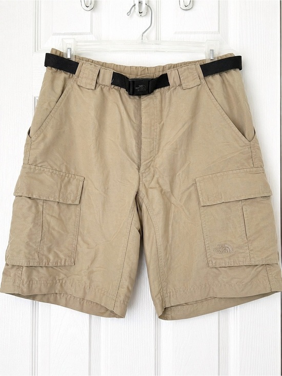 The North Face Other - The North Face Cargo Shorts Mens Medium Khaki Hiking Utility Belted Outdoor